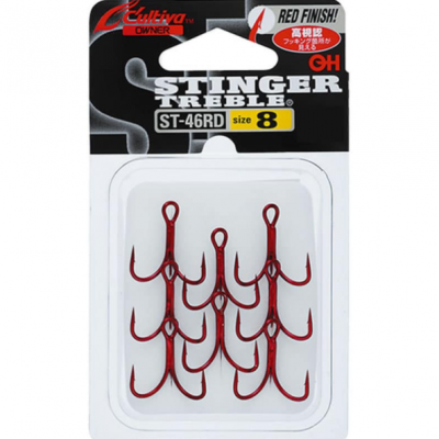 Lưỡi câu ba tiêu C’ultiva Owner Stinger ST-46RD